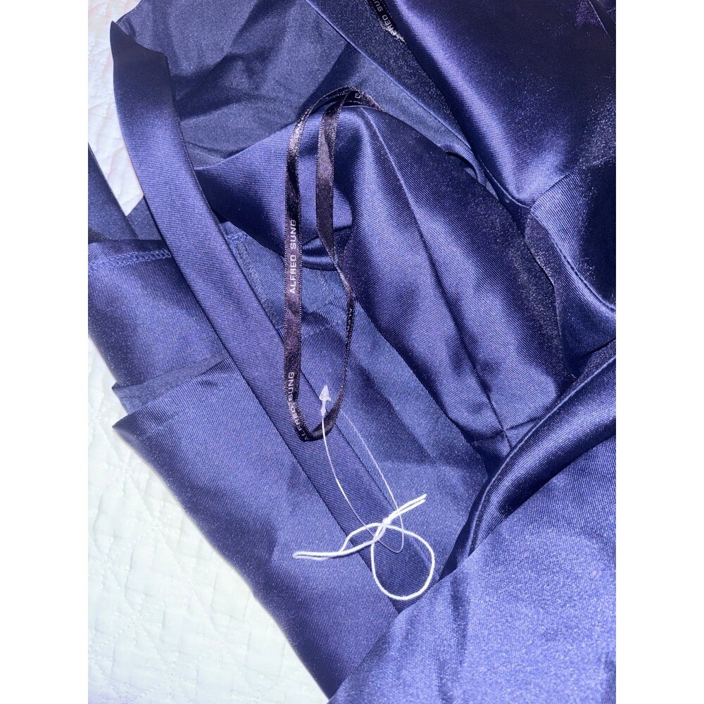 Women's Navy Blue Halter Neck Maxi Dress - Picture 9 of 10
